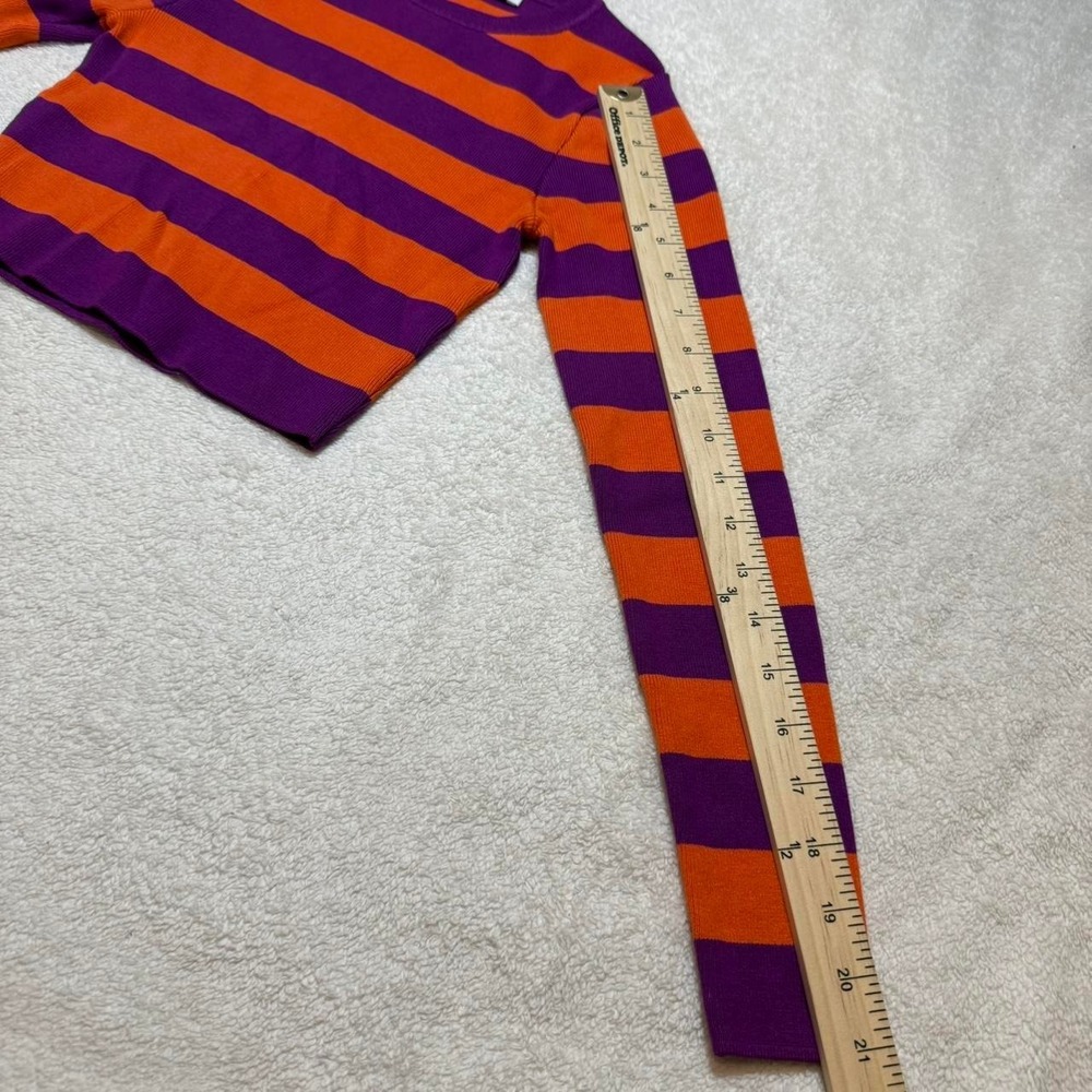 Zara striped cropped long sleeve - Picture 6 of 6